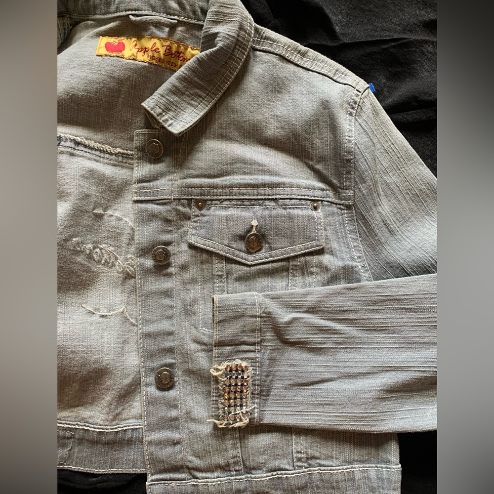 Apple bottoms jean jacket